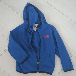 The North Face Kids Royal Blue Fleece Hoodie
